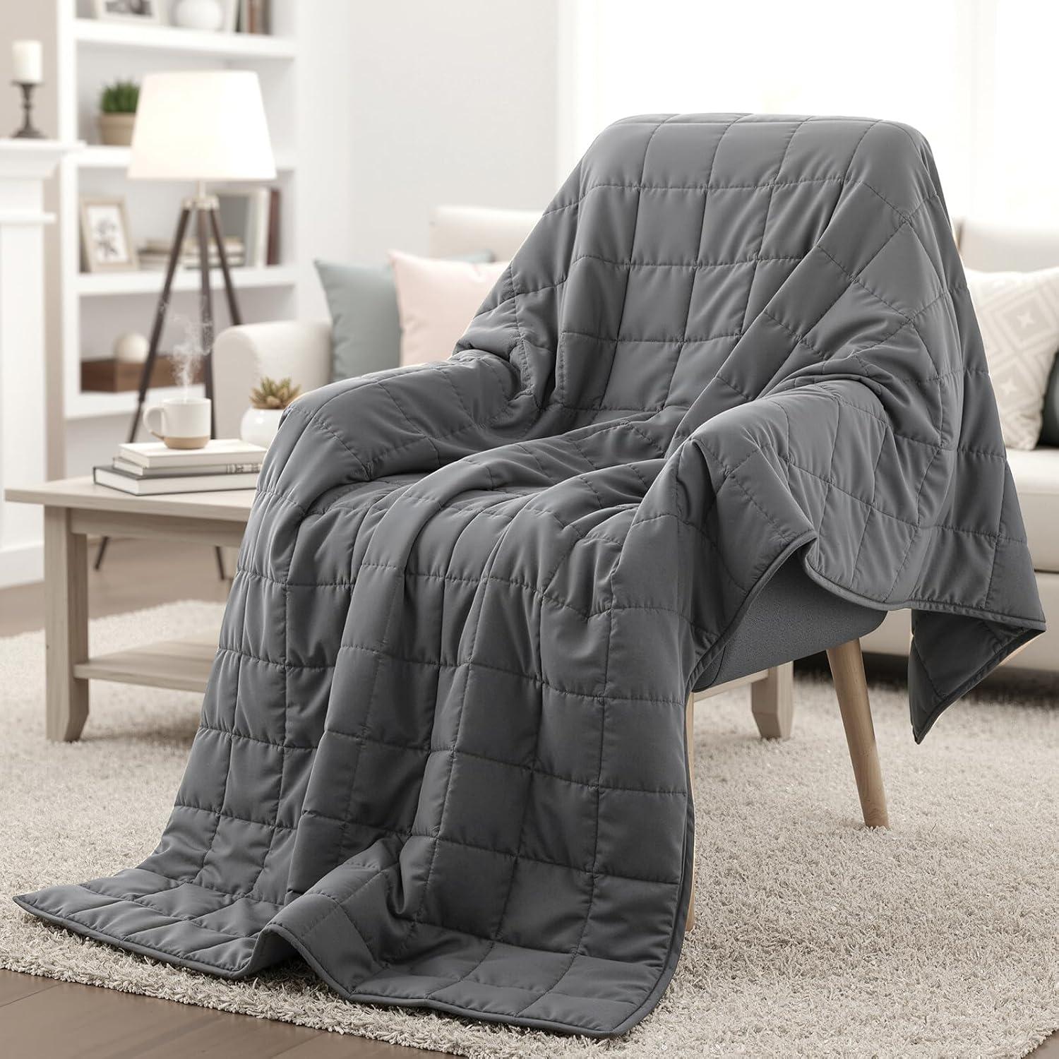 Finding Calm and Comfort: Our Take on the HCOIW 20 lb Queen Blanket