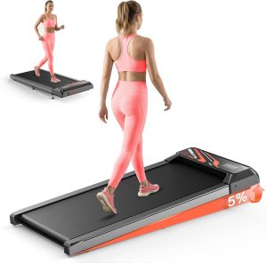 HCOIW Under Desk Treadmill Walking Mat with Incline pad