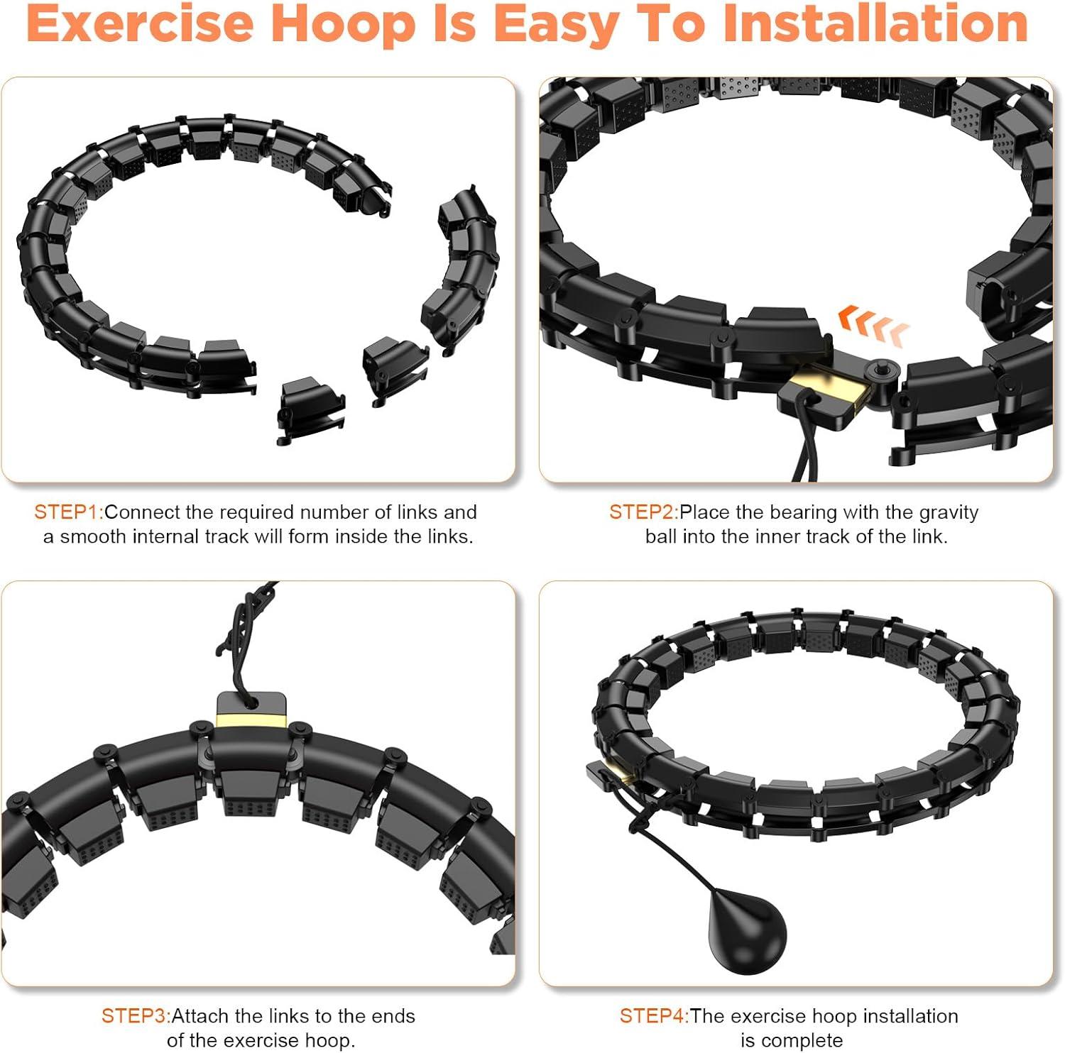 Our Plus Size Weighted Hula Hoop Review: Smooth, Quietand Adjustable