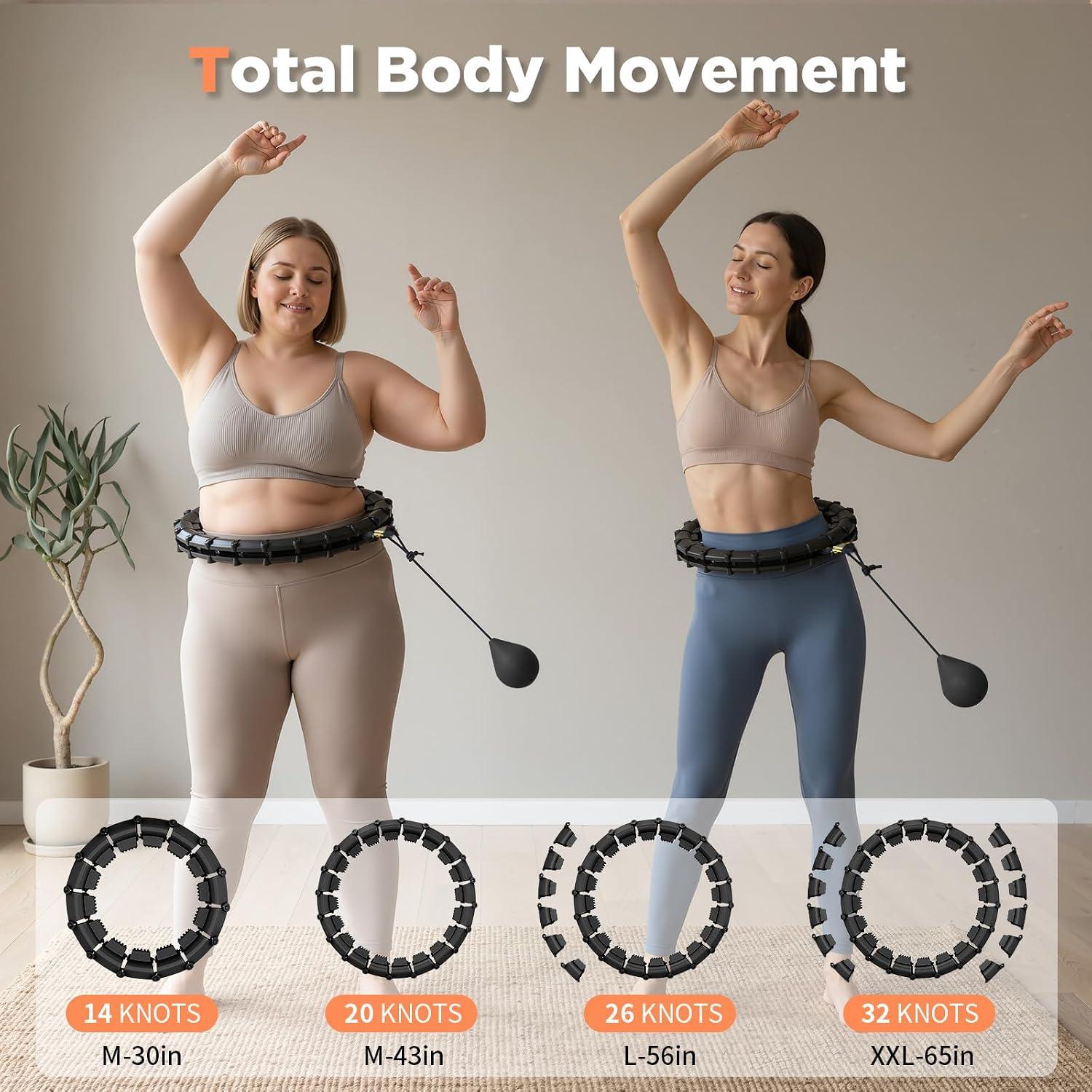 Our Plus Size Weighted Hula Hoop Review: Smooth, Quietand Adjustable