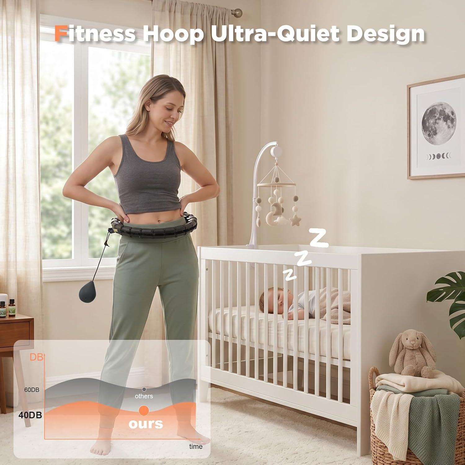 Our Plus Size Weighted Hula Hoop Review: Smooth, Quietand Adjustable