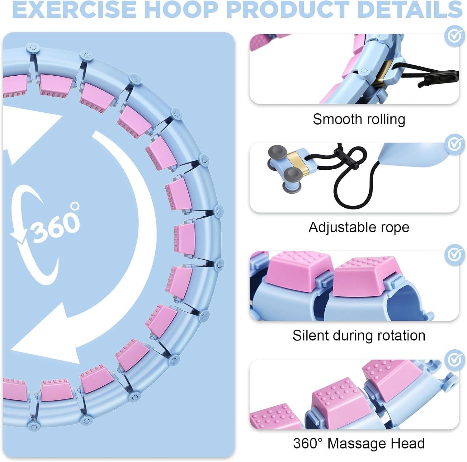 Our Honest Take on the HCOIW Weighted Fitness Hoop Plus Size